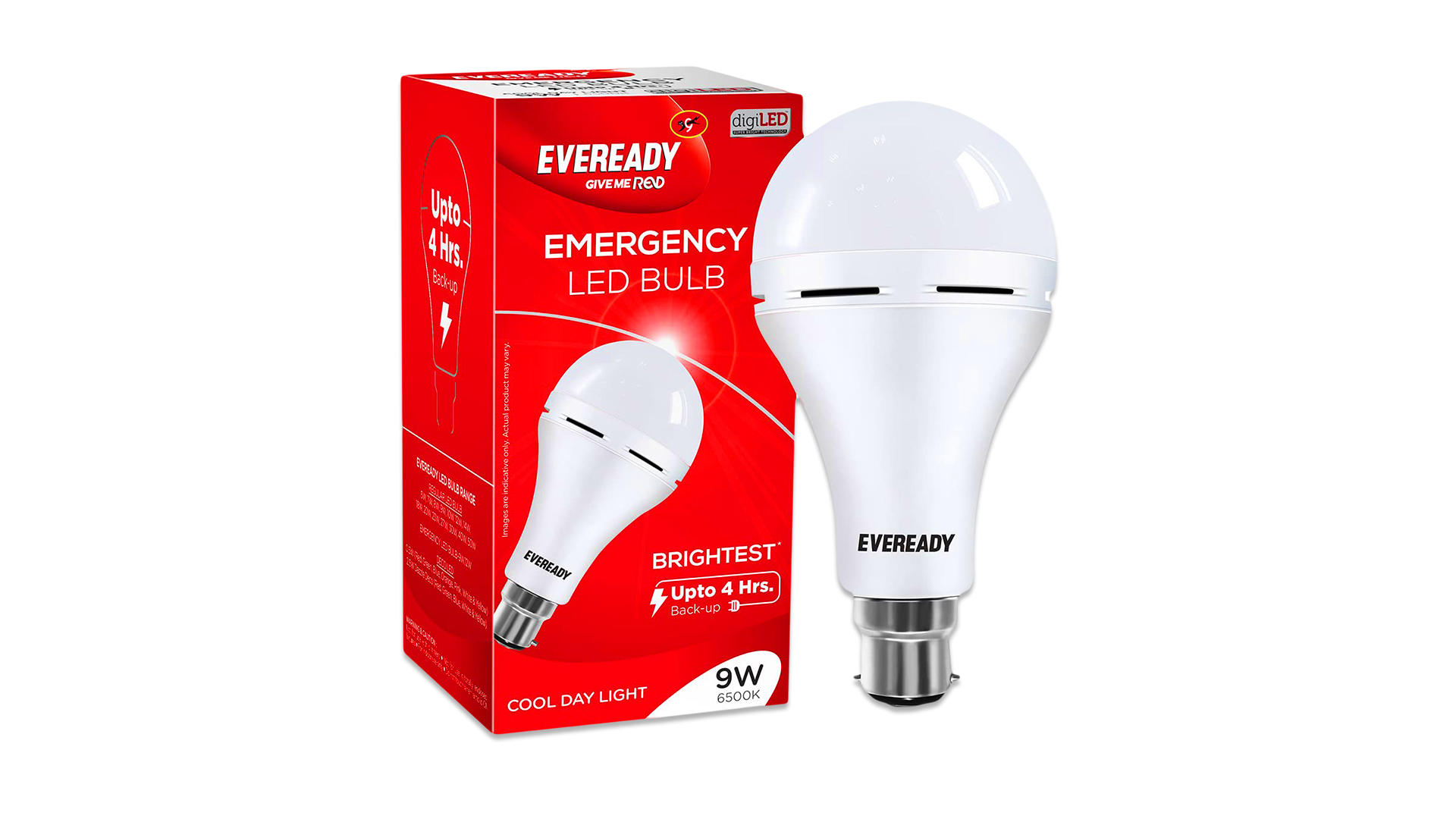 Eveready Rechargeable LED Bulb